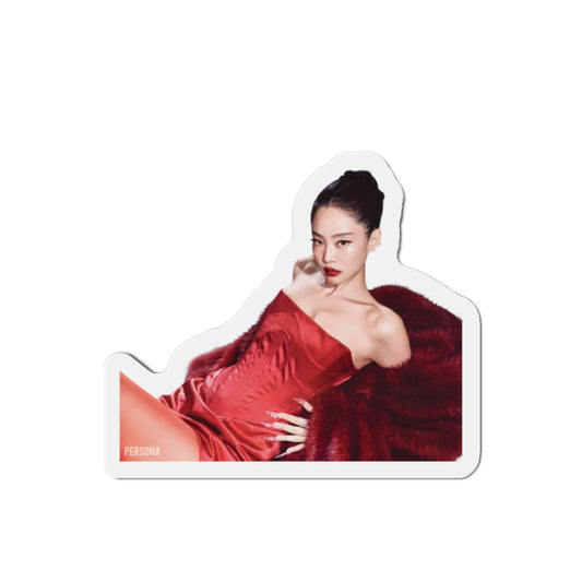Jennie Ruby Jane Blackppink Gift for Jennie Fans Rubies Magnet Design 1