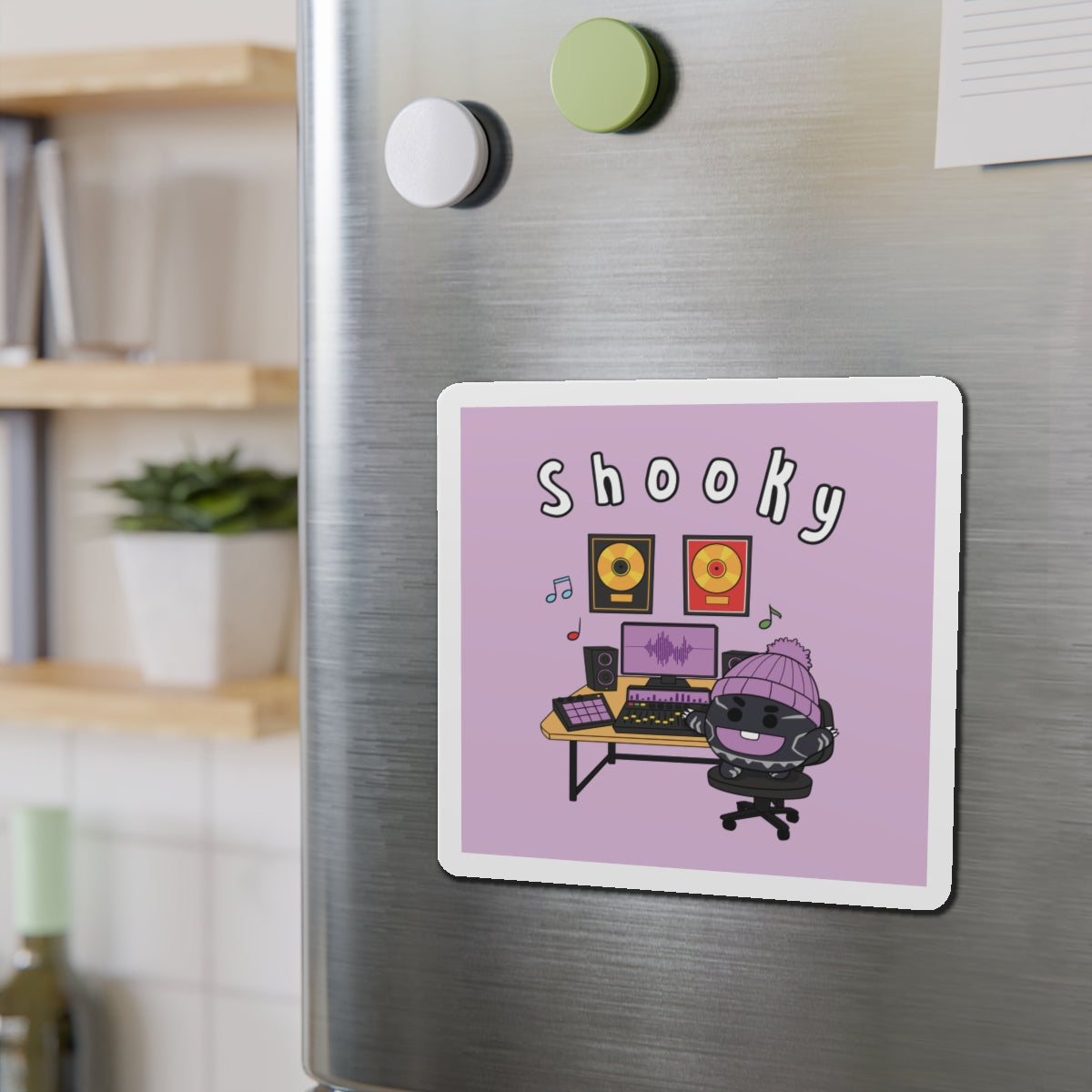 BT21 Shooky Purple Magnet