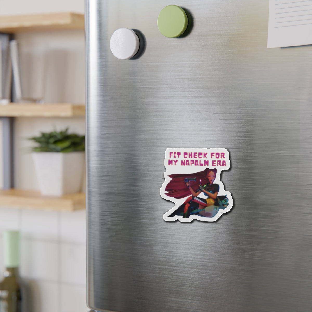 Kpop Demon Hunters Huntrix Mira Fit Check For My Napalm Era Magnet