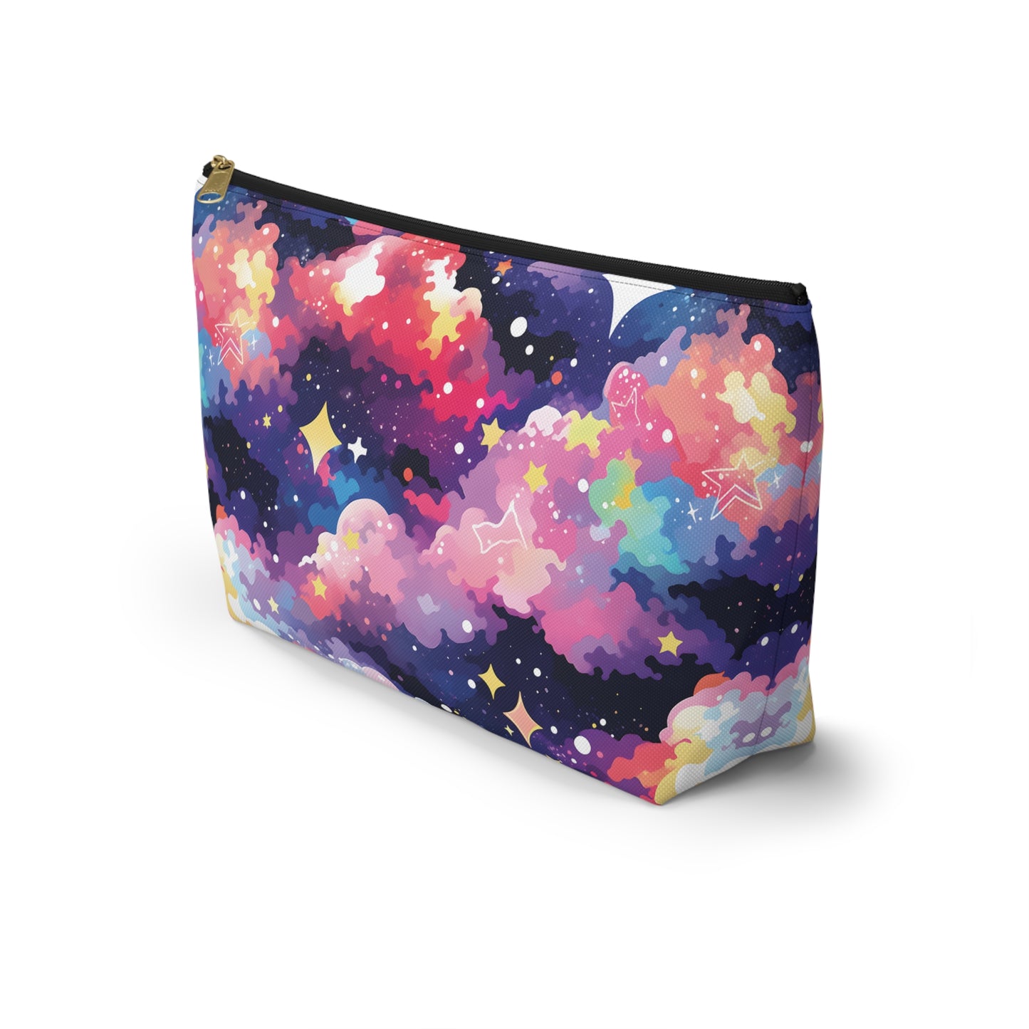 Colorful Space Pattern Travel Bag Design 3