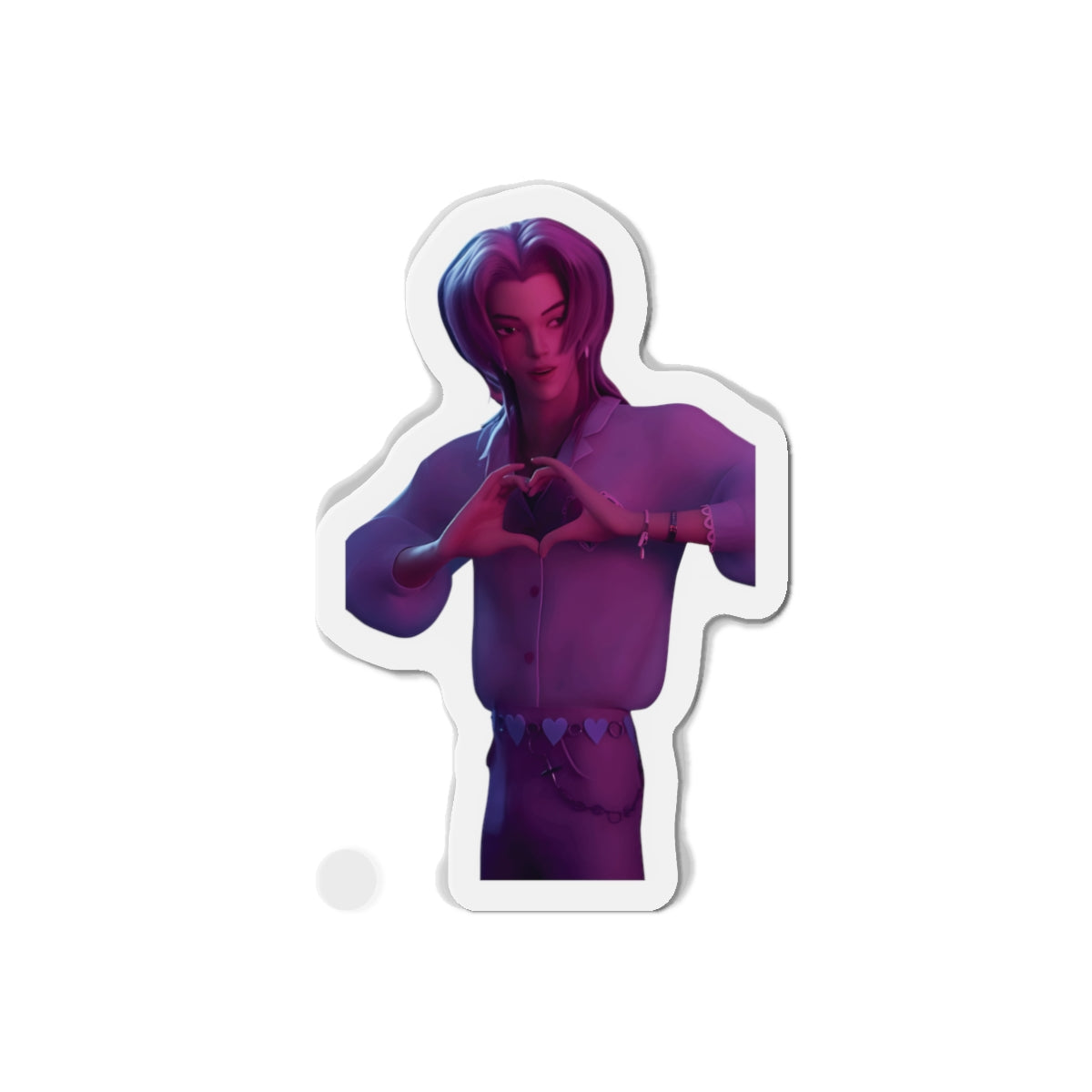 Kpop Demon Hunters Saja Boys Romance Saja Heart Magnet