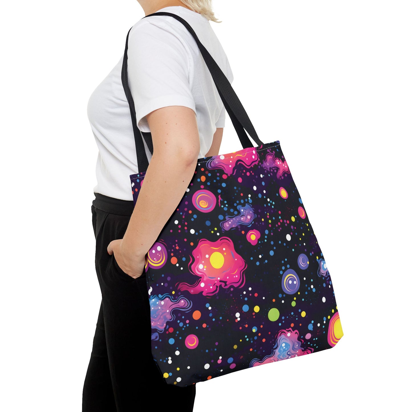 Colorful Space Pattern Tote Bag Design 6