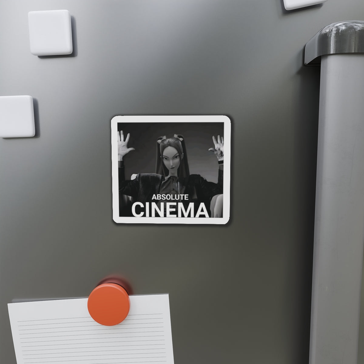 Kpop Demon Hunters Huntrix Mira Absolute Cinema Meme Magnet