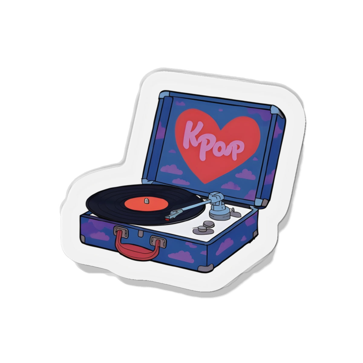 Kpop Record Player Magnet - Kpop General