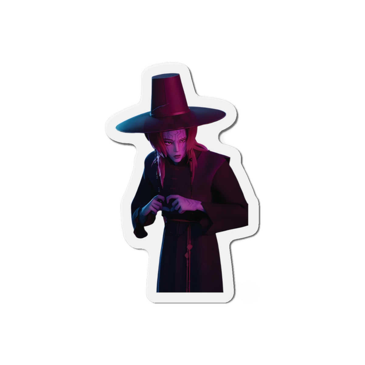 Kpop Demon Hunters Saja Boys Mystery Saja Demon Form In Underworld Magnet