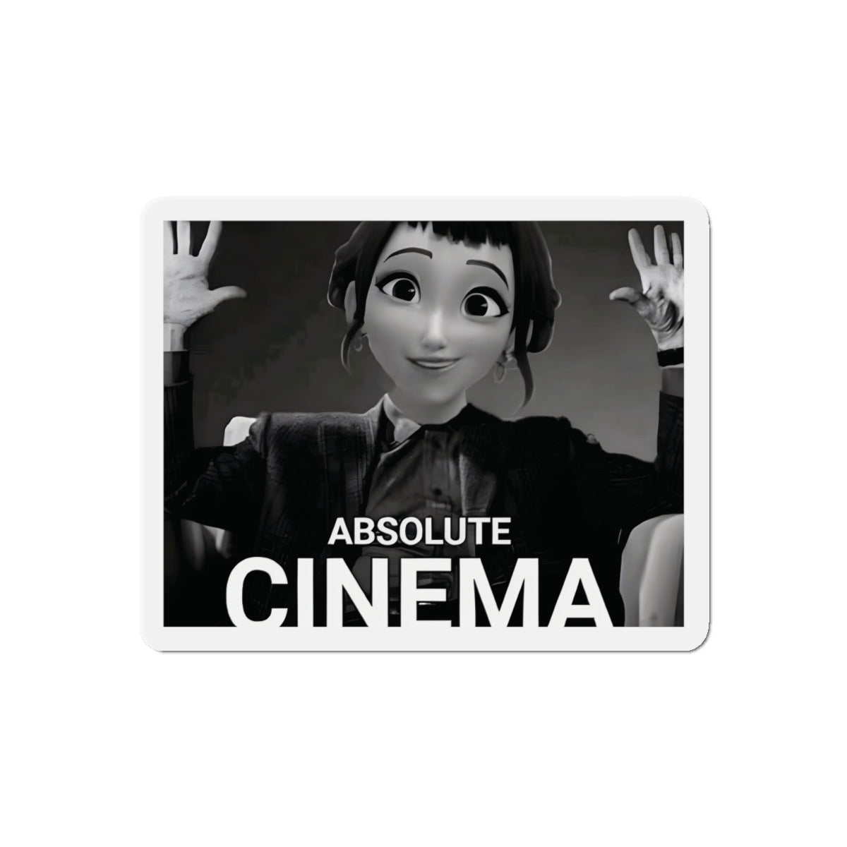 Kpop Demon Hunters Huntrix Zoey Absolute Cinema Meme Magnet