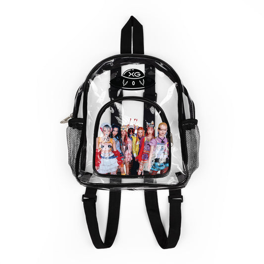 XG World Tour Spaceship Clear Backpack for Concerts No Background Color