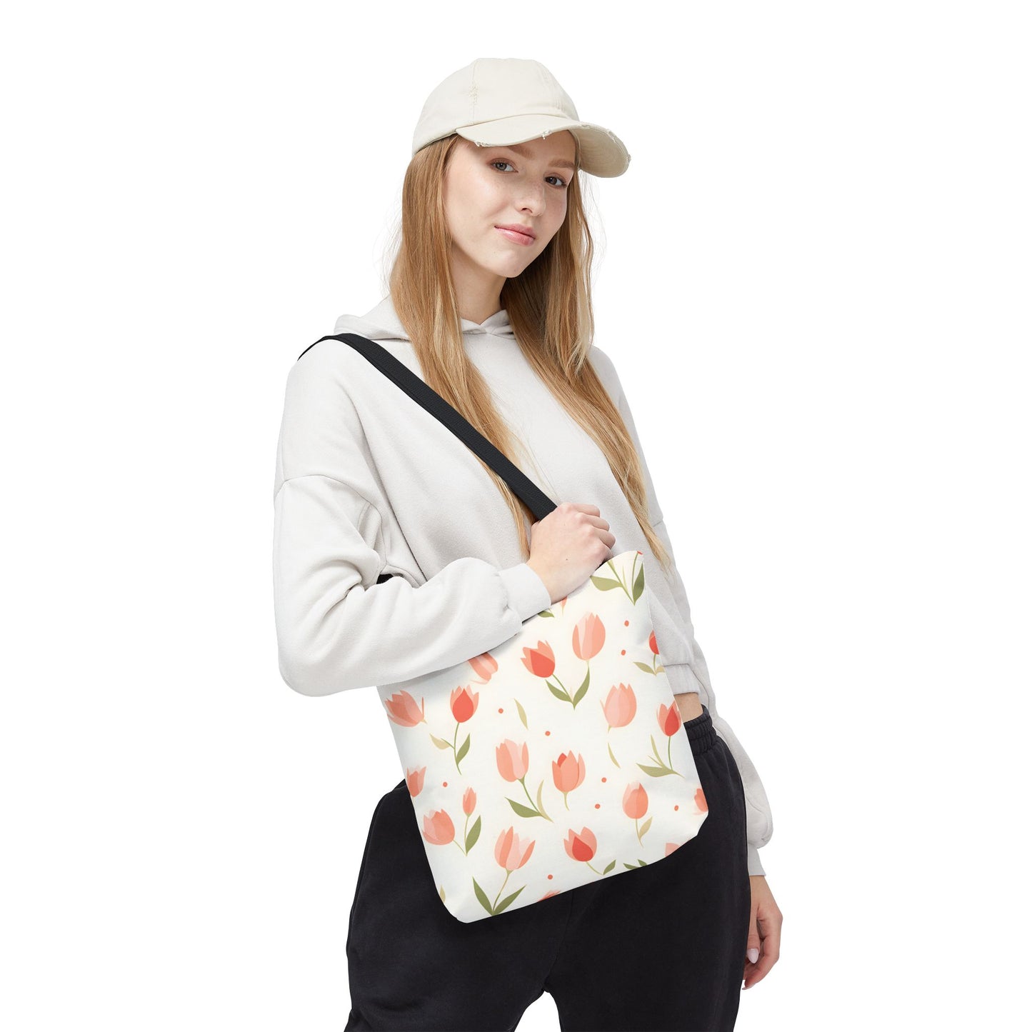 Tulips Pattern Tote Bag Design 4