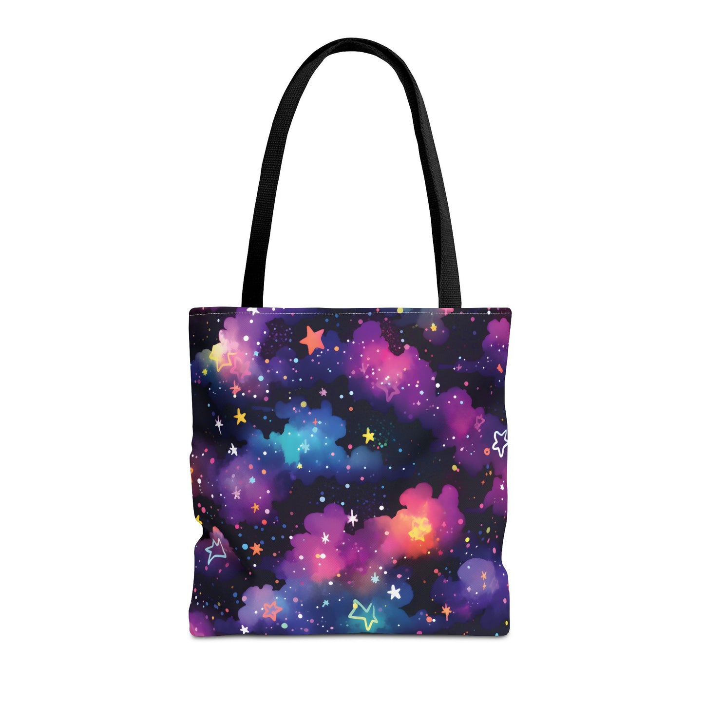 Colorful Space Pattern Tote Bag Design 1