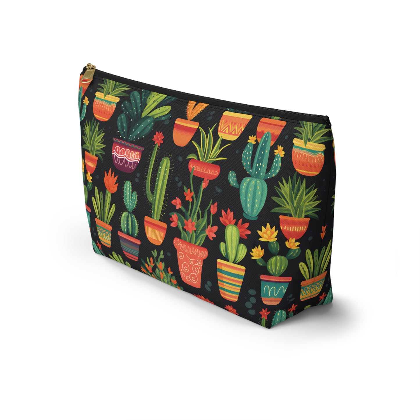Cactus Pattern Travel Bag Design 5