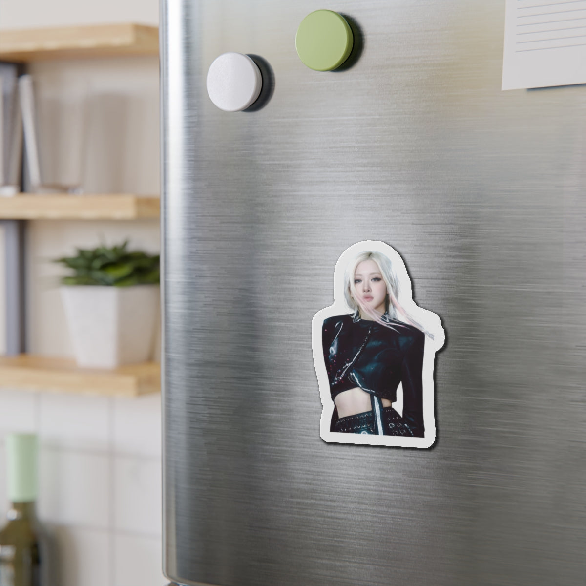 Rosé Park Blackppink Gift for Rosie Fans Magnet Design 3
