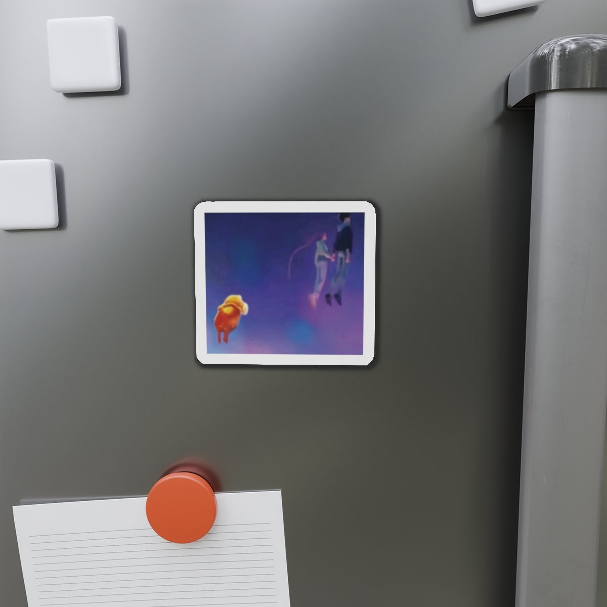 Kpop Demon Hunters Rumi and Jinu Rujinu Lorax Meme Magnet