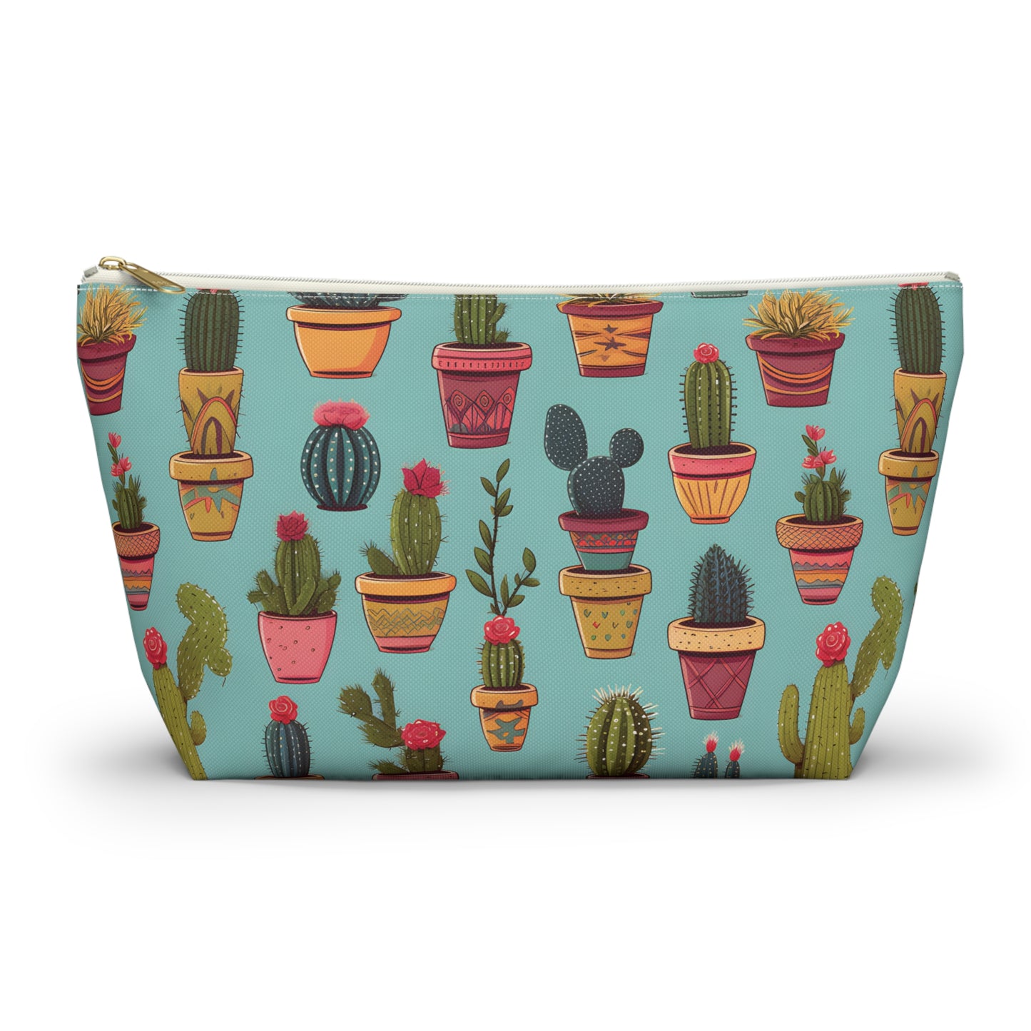 Cactus Pattern Travel Bag Design 7