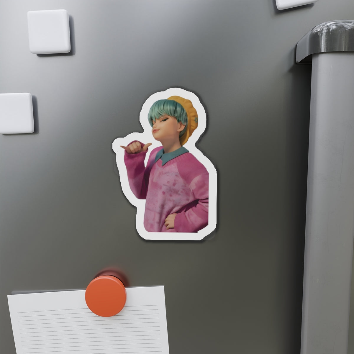 Kpop Demon Hunters Saja Boys Baby Saja Soda Pop Dance Magnet