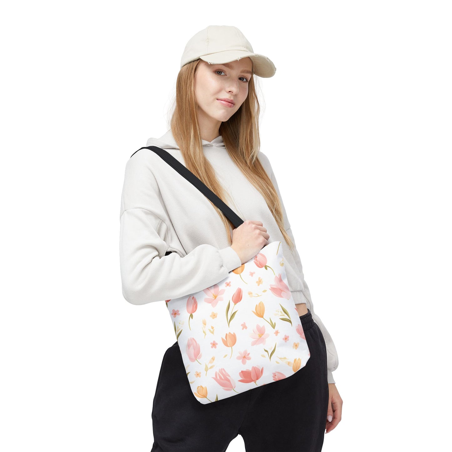 Tulips Pattern Tote Bag Design 1