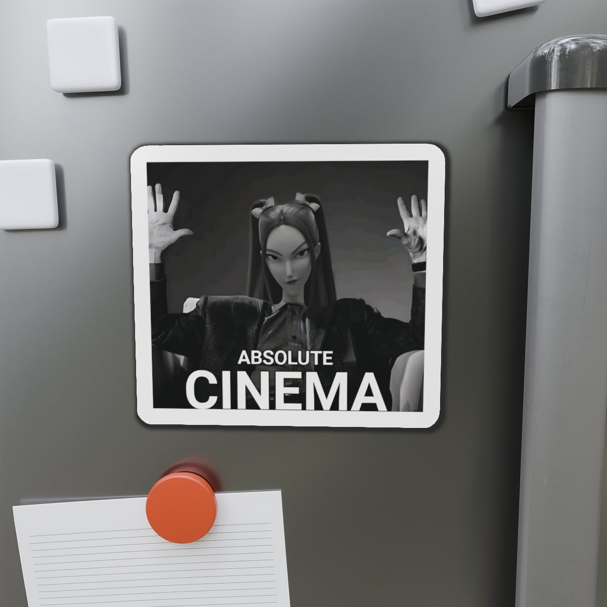 Kpop Demon Hunters Huntrix Mira Absolute Cinema Meme Magnet