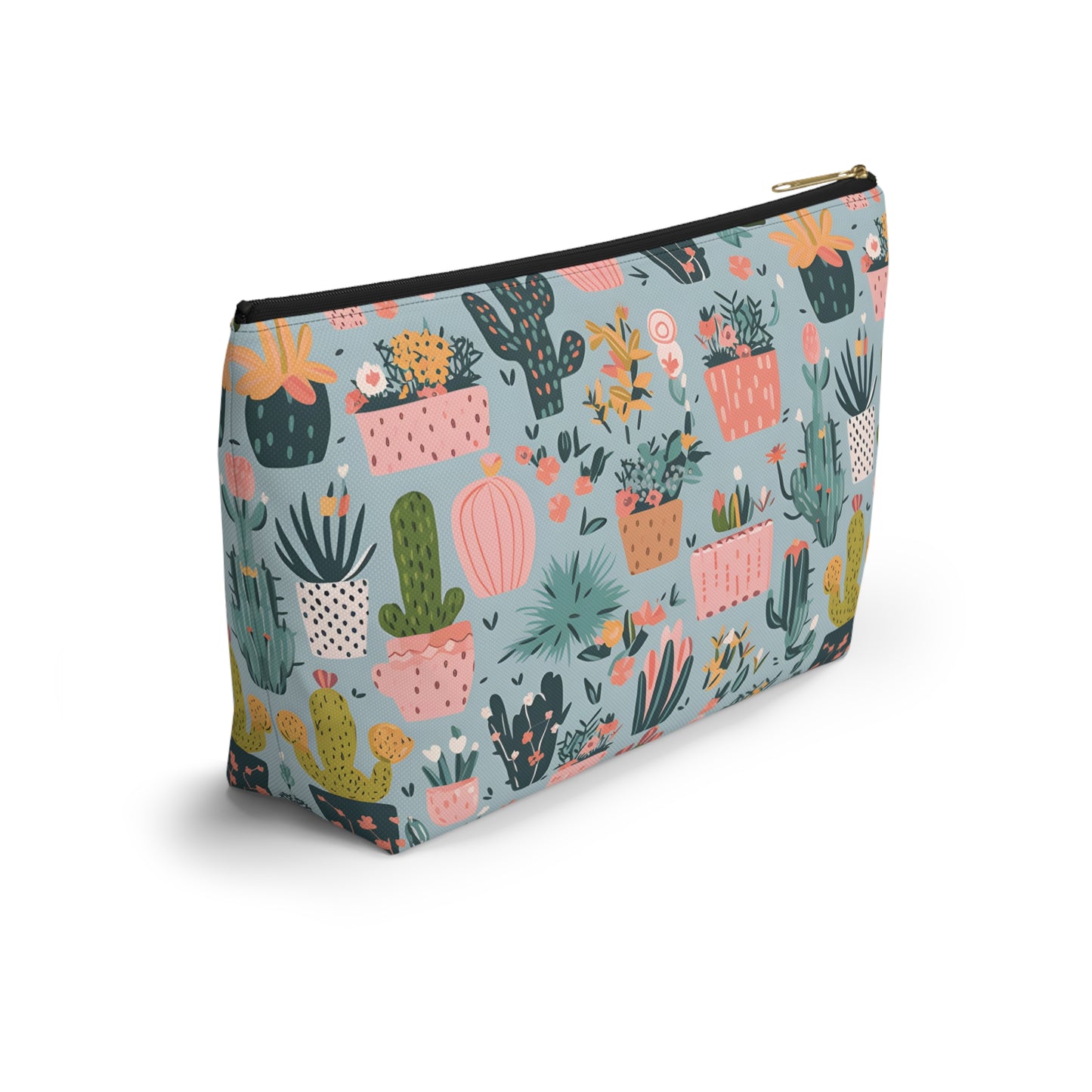 Cactus Pattern Travel Bag Design 3