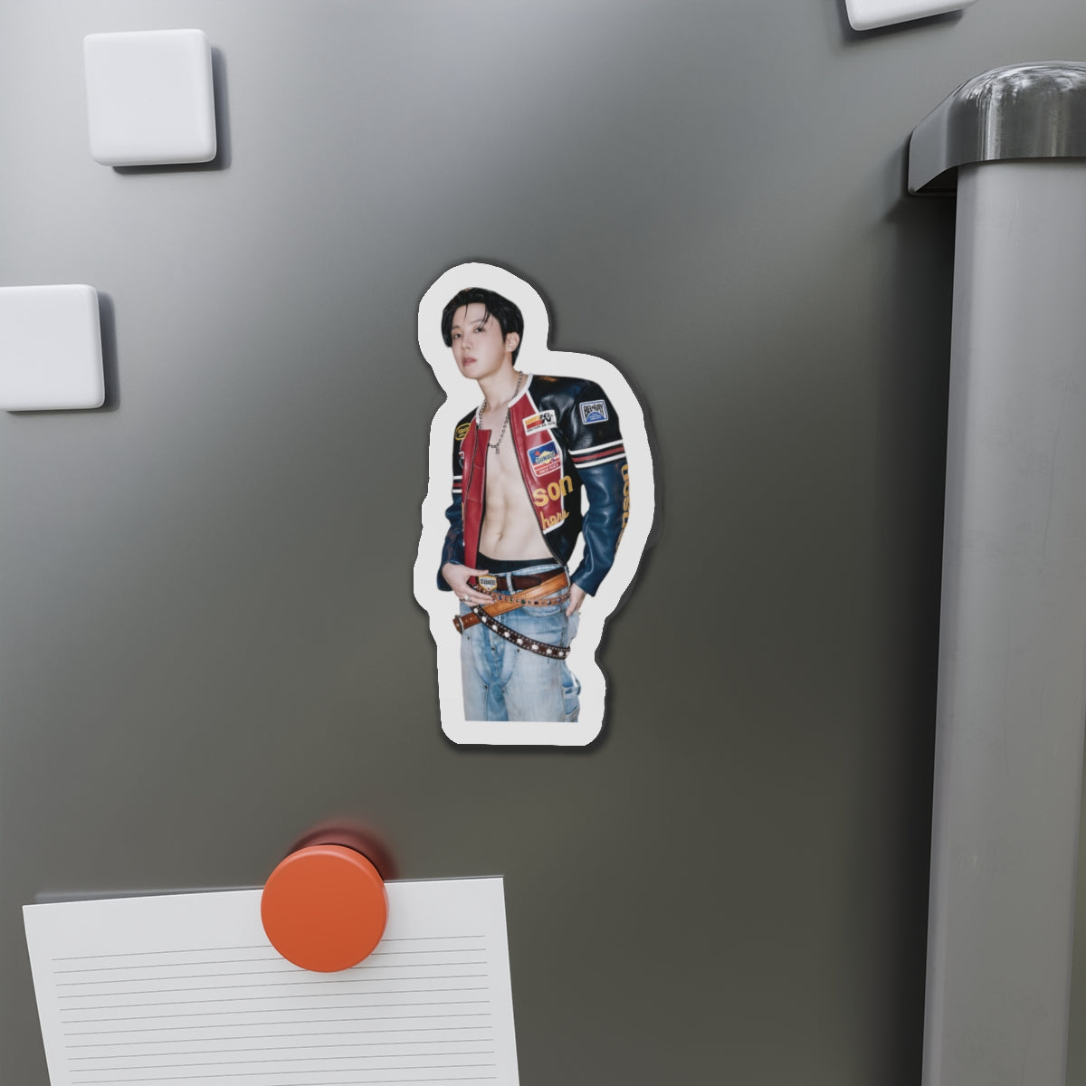 Jhope Killing It Girl Showing Off Abs Color Image Magnet