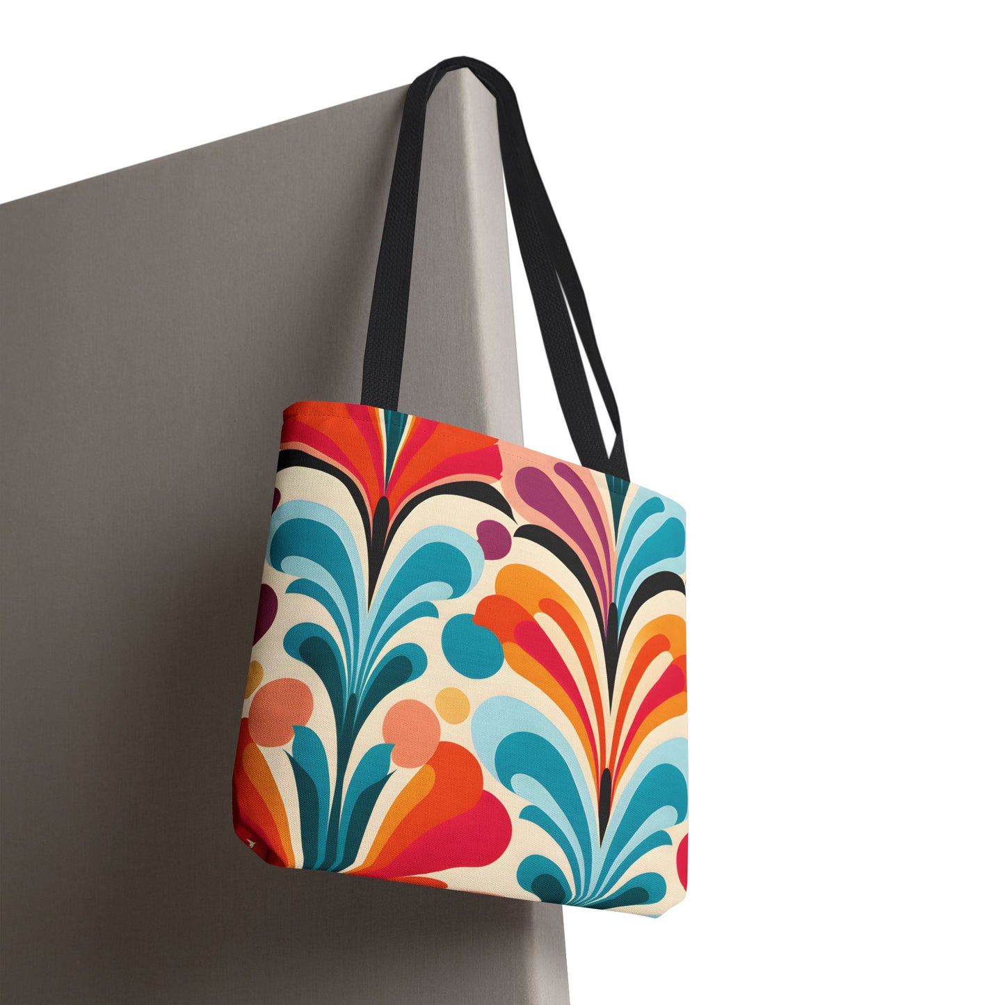 Retro Pattern Tote Bag Design 7