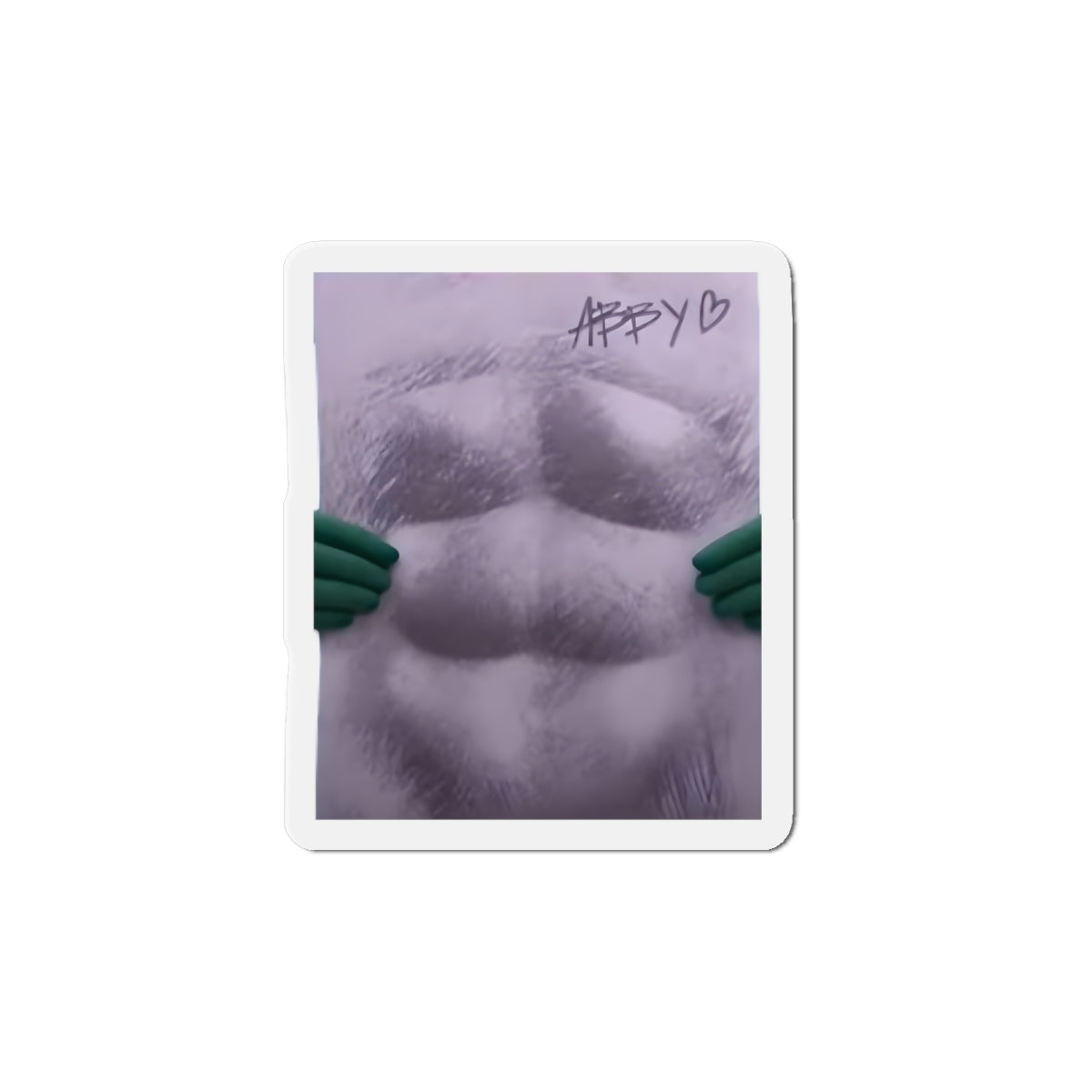 Kpop Demon Hunters Saja Boys Abby Drawing of His Abs Magnet