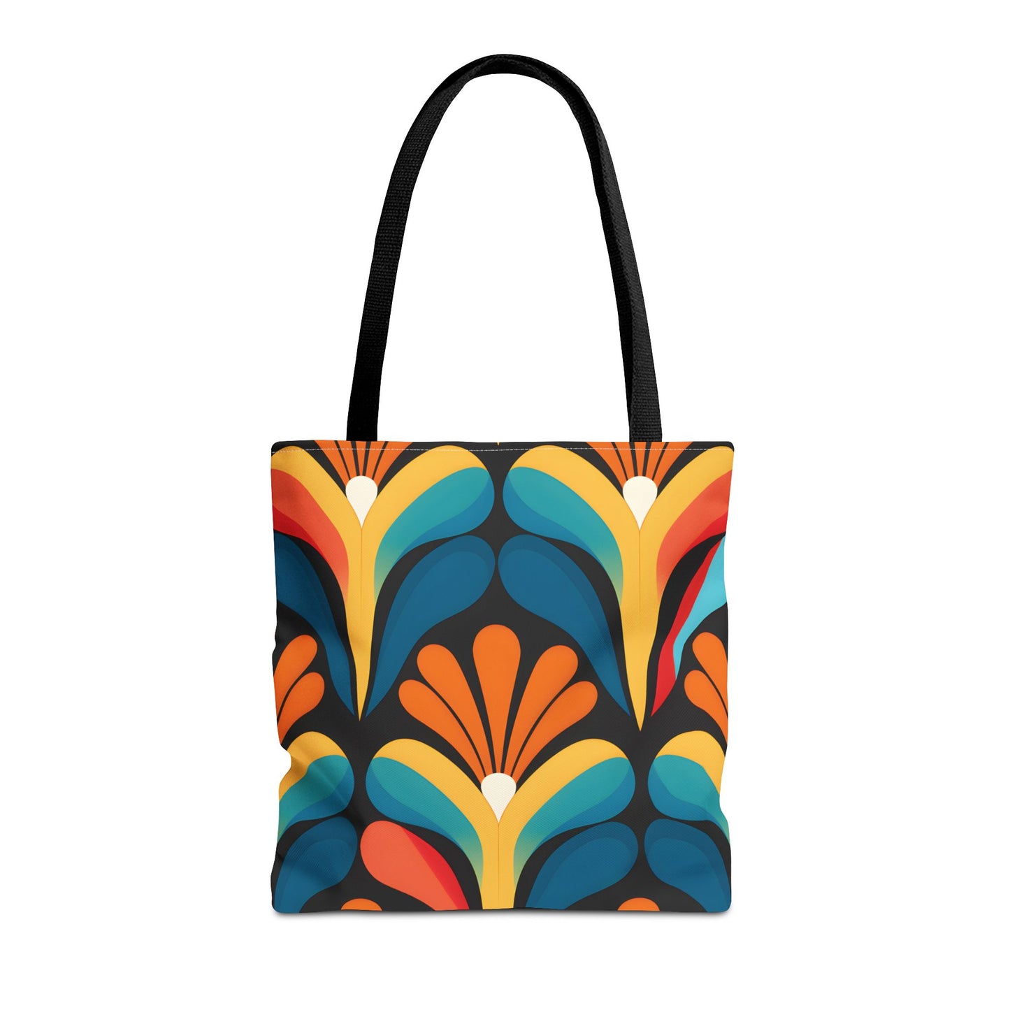 Retro Pattern Tote Bag Design 12