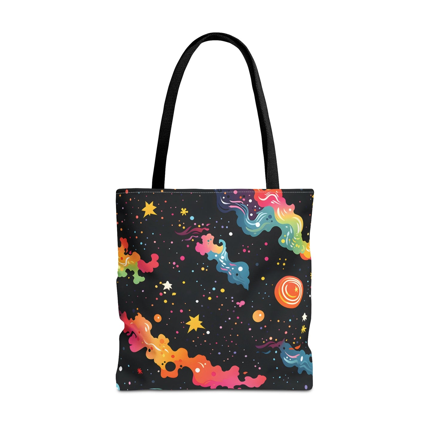 Colorful Space Pattern Tote Bag Design 8