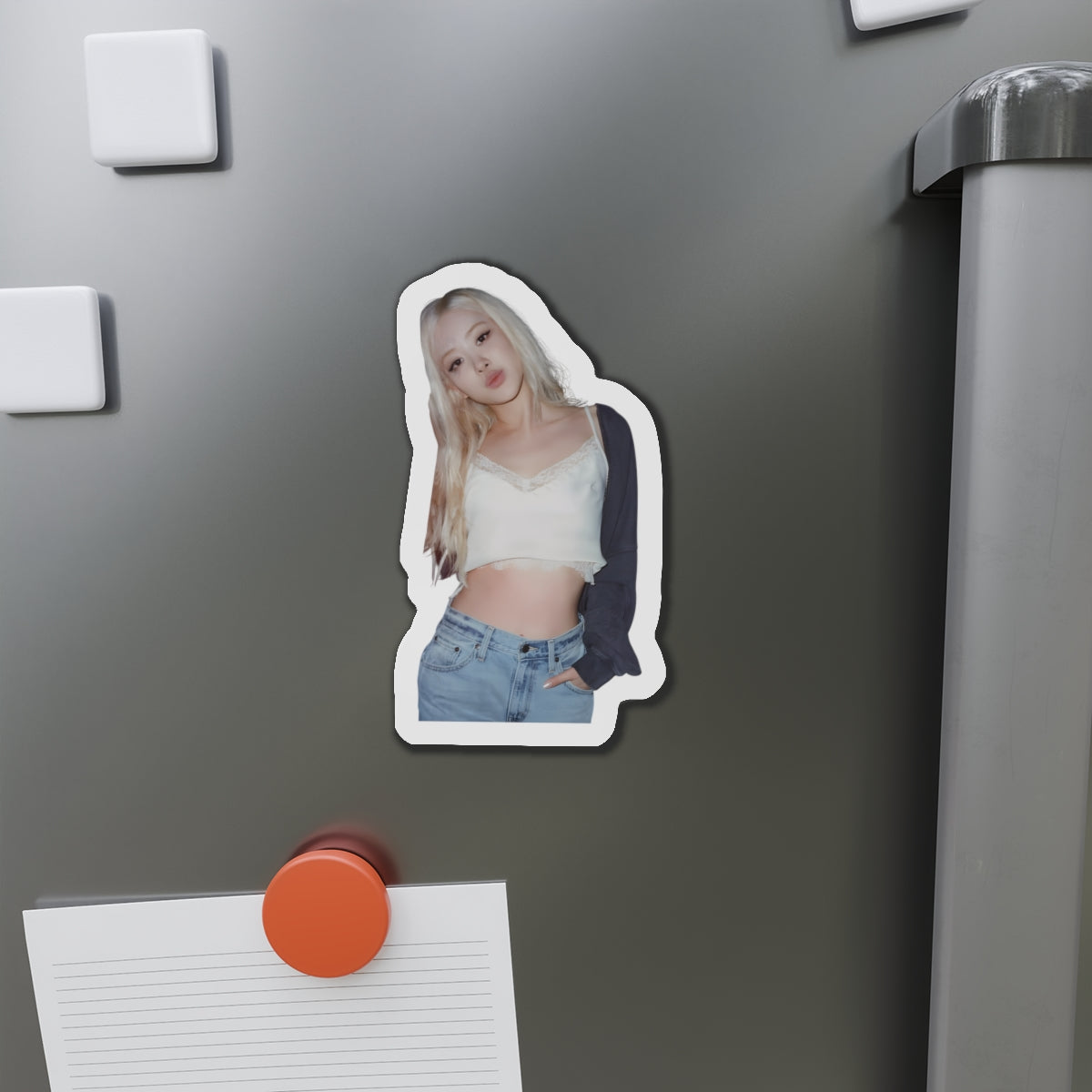 Rosé Park Blackppink Gift for Rosie Fans Magnet Design 4