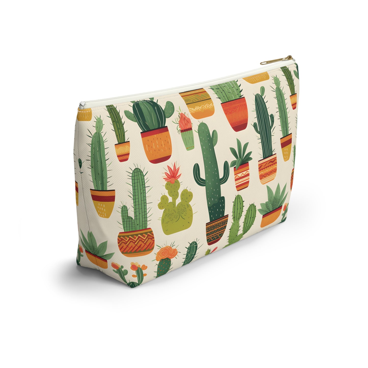 Cactus Pattern Travel Bag Design 8