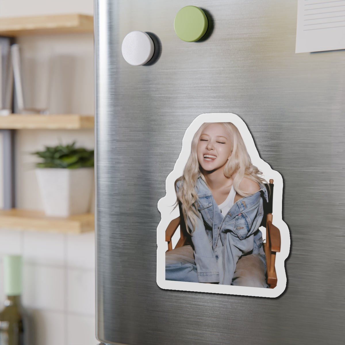 Rosé Park Blackppink Gift for Rosie Fans Magnet Design 5