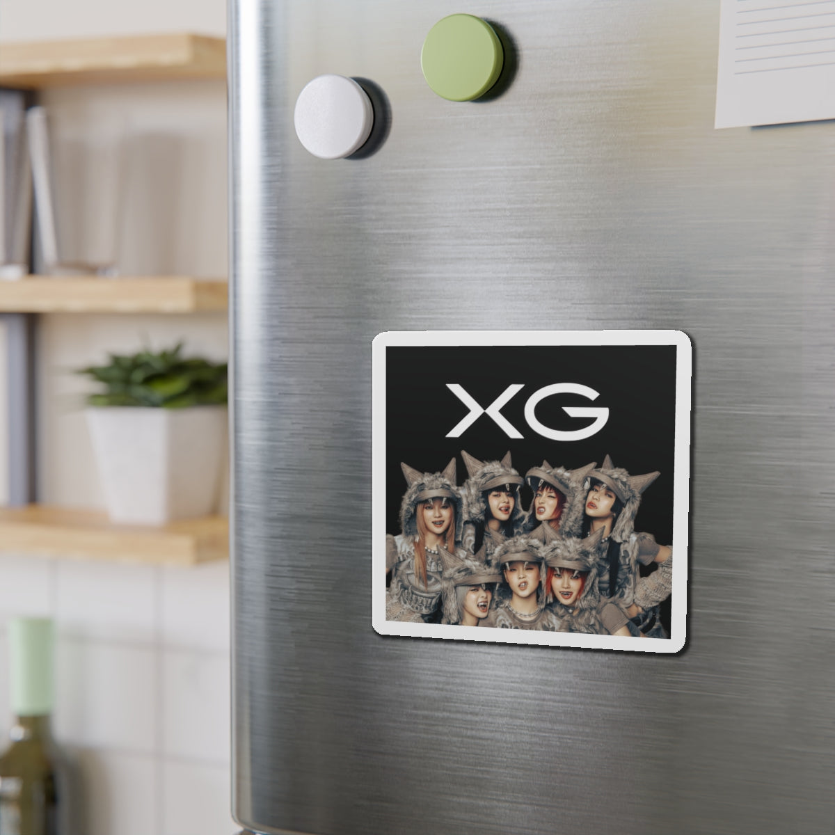Black BG XG Woke Up Magnet 1