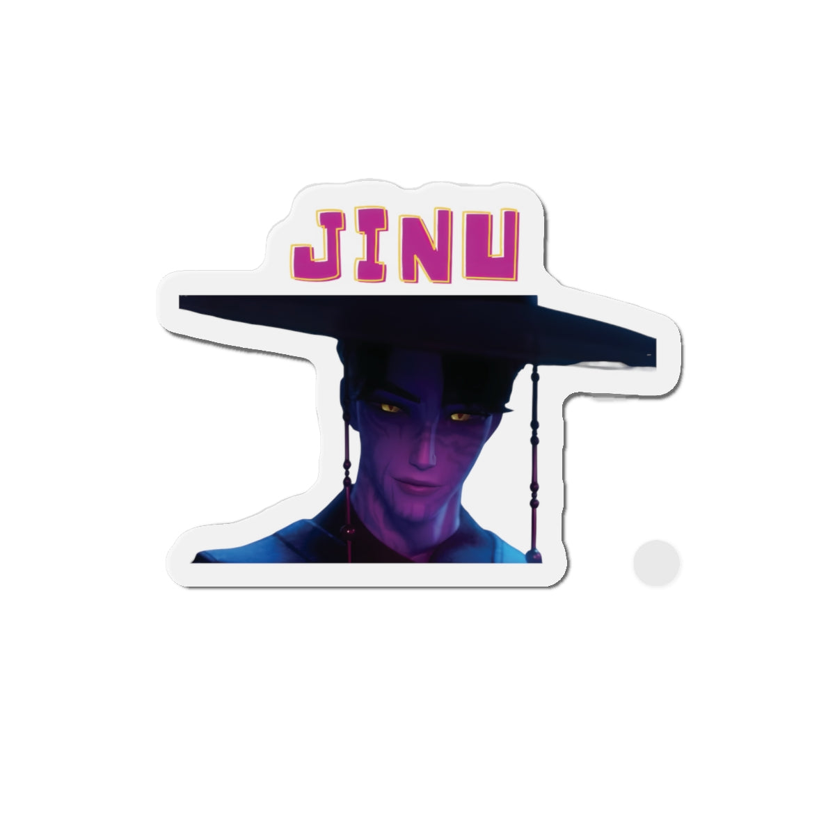 Kpop Demon Hunters Saja Boys Jinu Demon Form Magnet