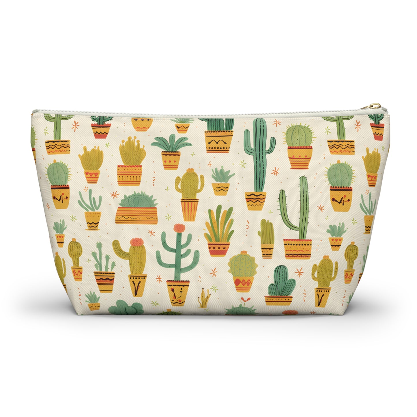 Cactus Pattern Travel Bag Design 10