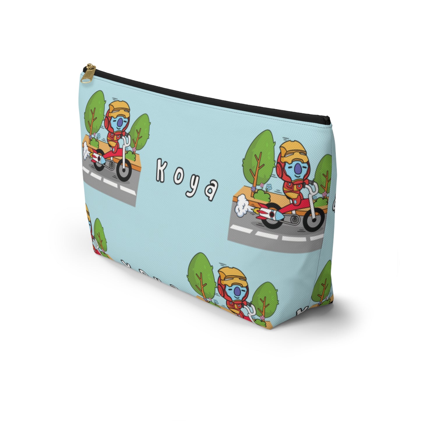 BT21 Koya Blue Pattern Travel Bag