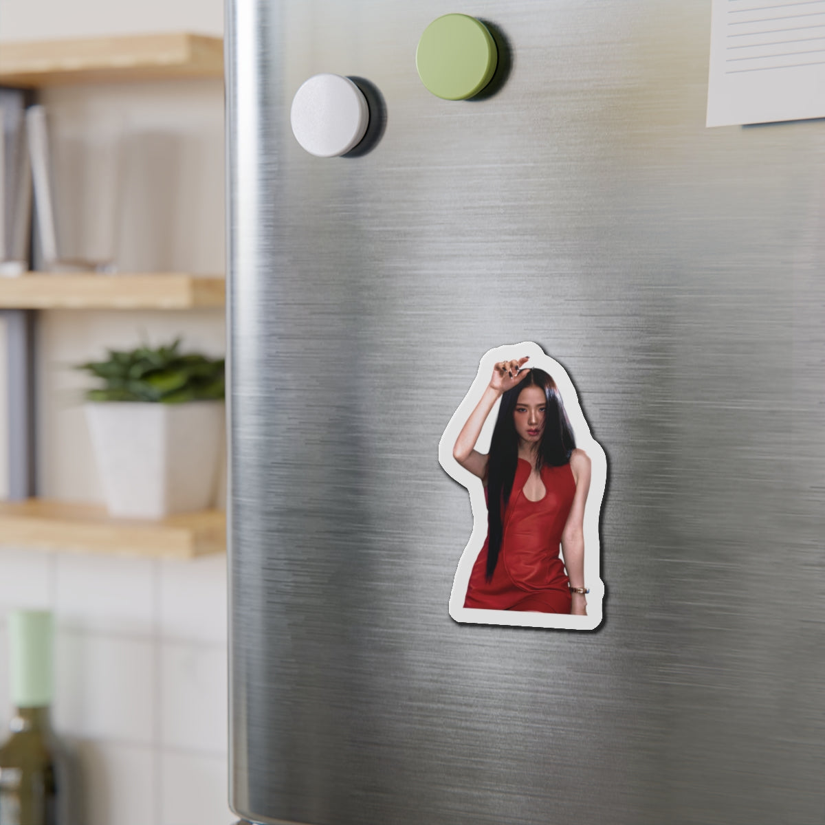 Jisoo Kim Blackppink Gift for Jisoo Fans Sooyas Magnet Design 1