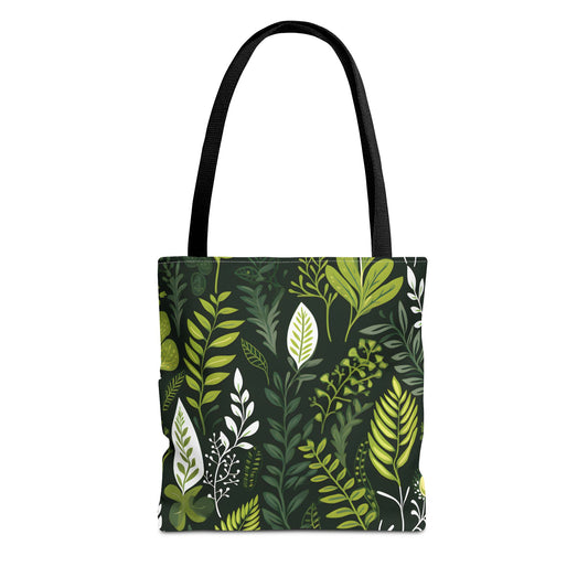 Plant Pattern Tote Bag Design 10