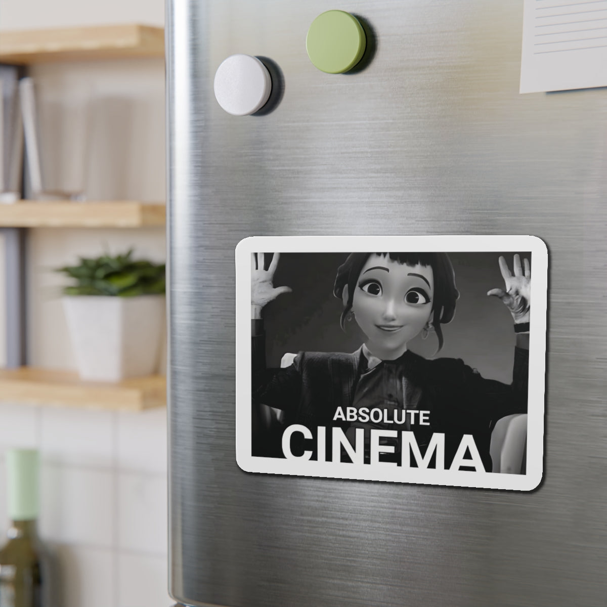 Kpop Demon Hunters Huntrix Zoey Absolute Cinema Meme Magnet