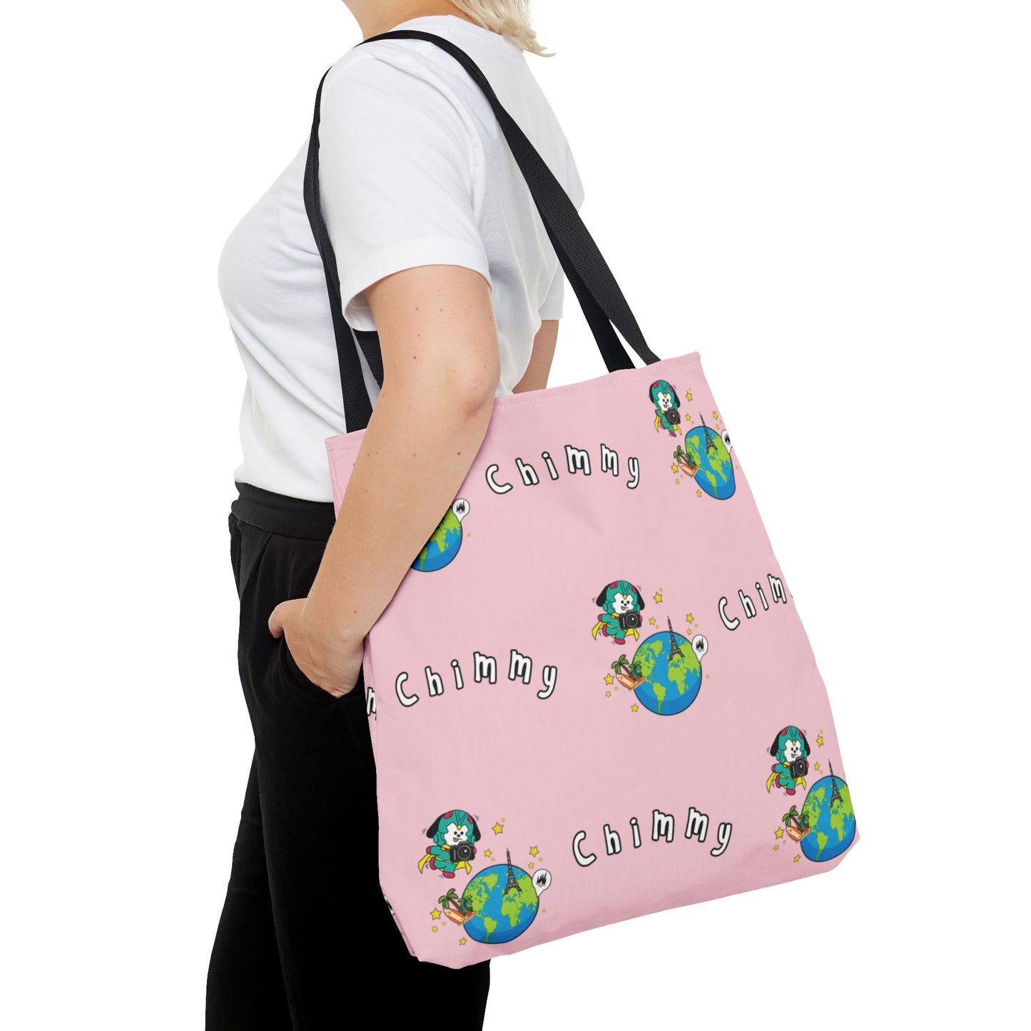 BT21 Chimmy Pink Tote Bag Pattern Design