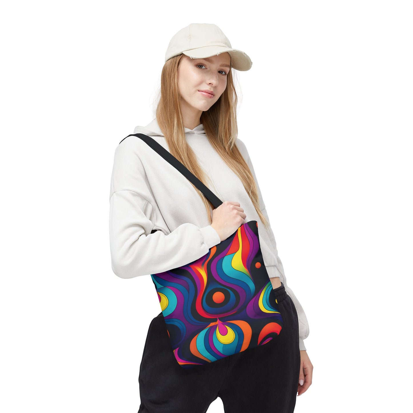 Retro Pattern Tote Bag Design 6