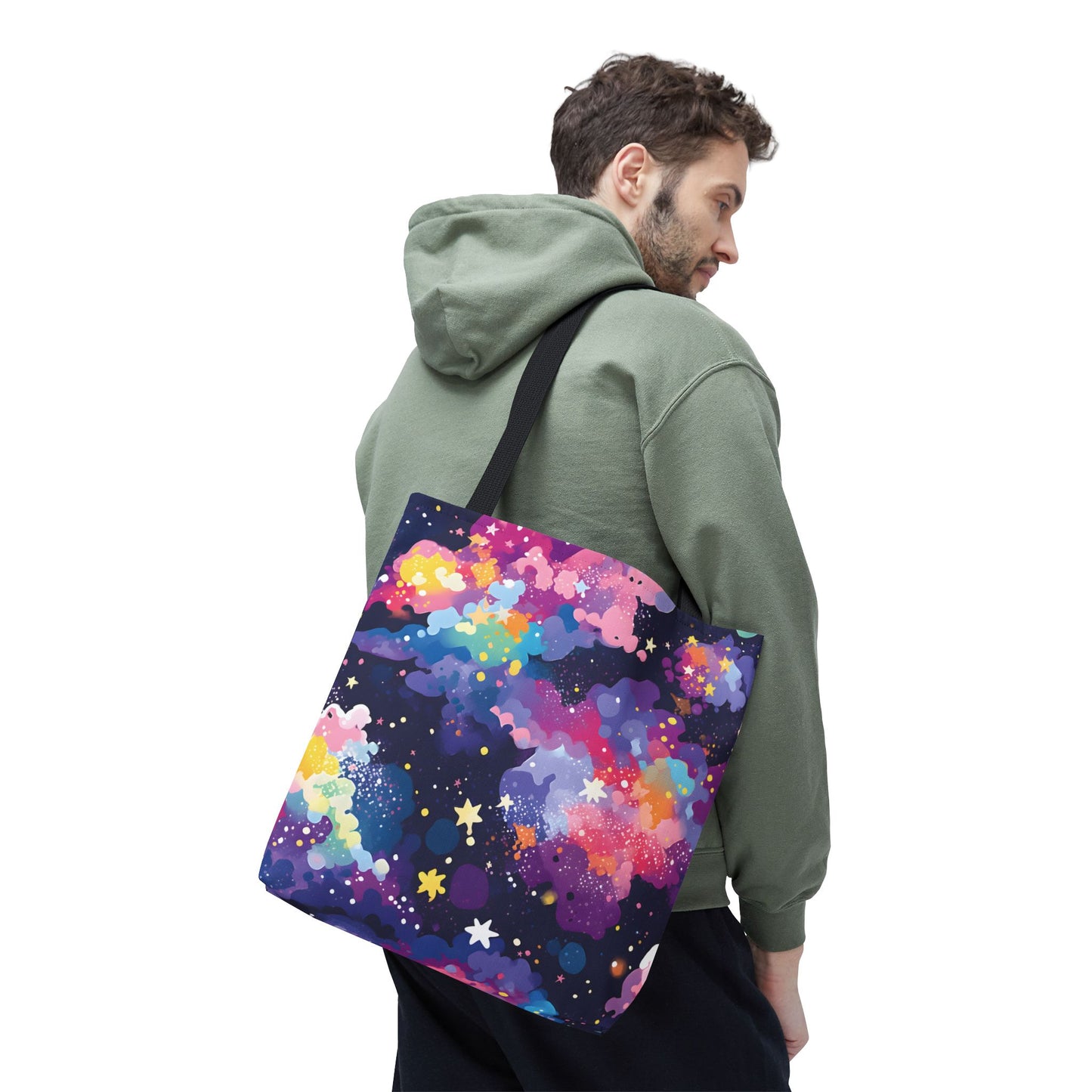 Colorful Space Pattern Tote Bag Design 10