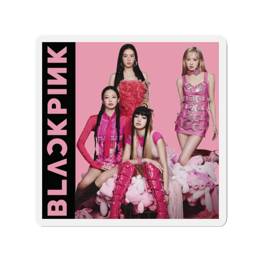 Black Pink Group Pink Magnet