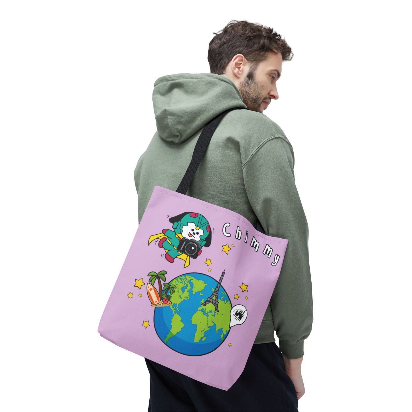 BT21 Chimmy Purple Tote Bag Single Design
