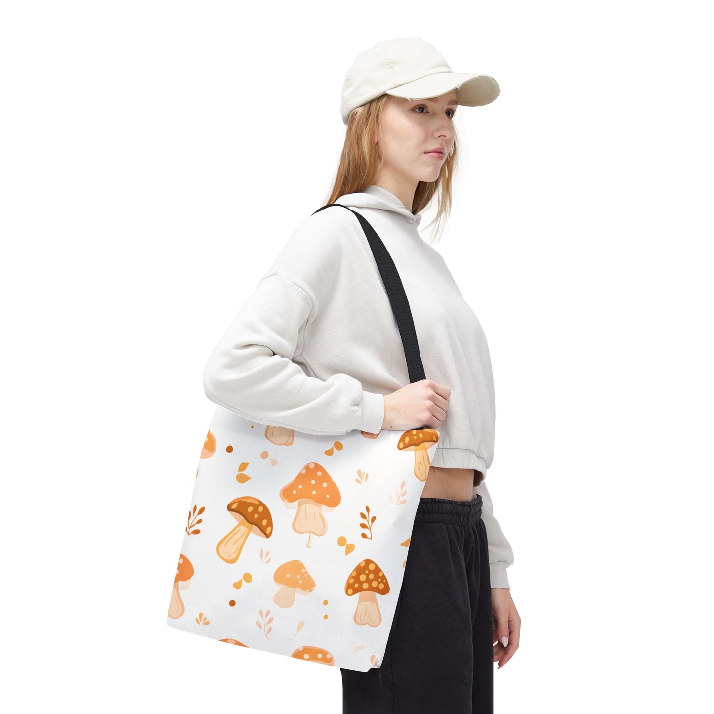 Mushroom Pattern Tote Bag Design 3