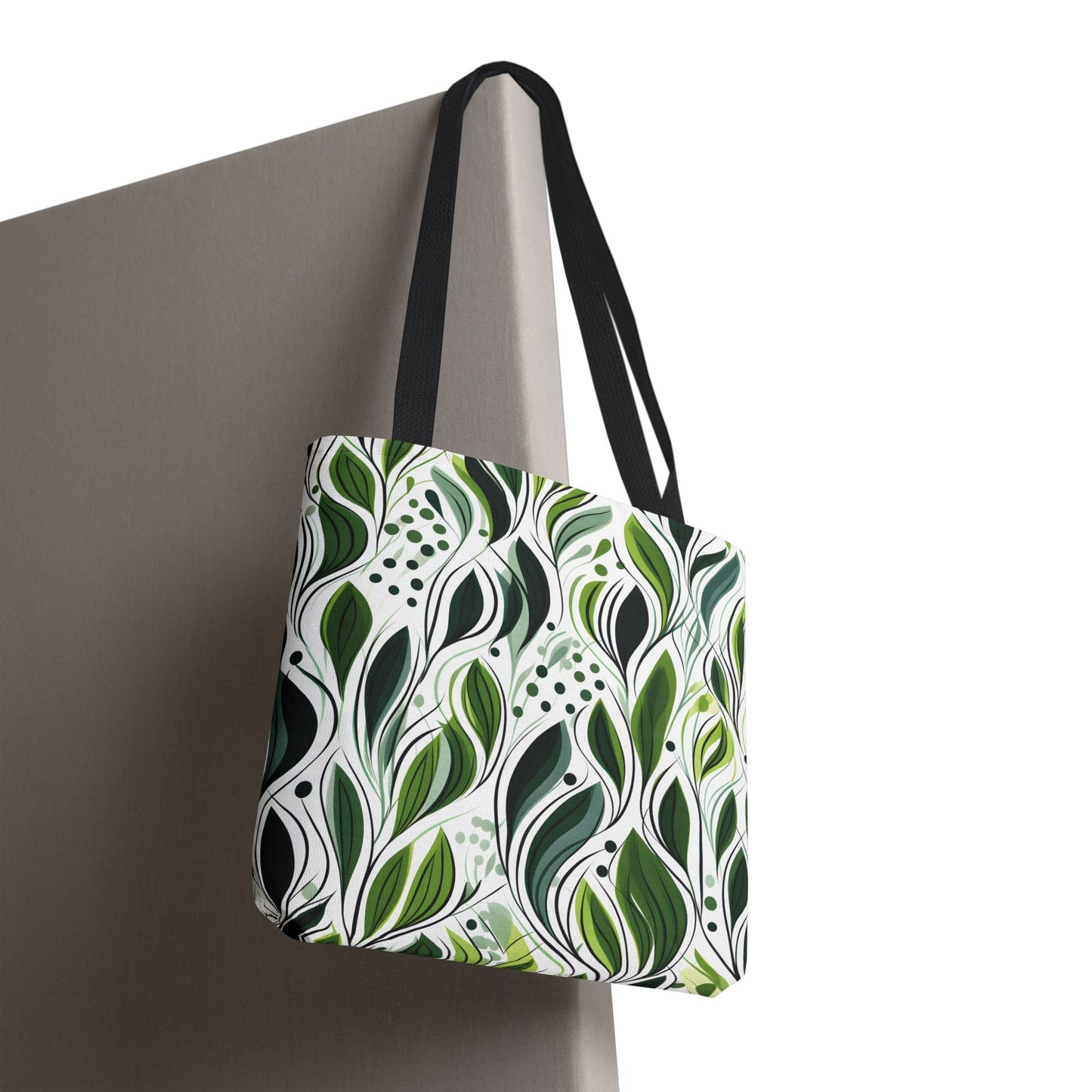 Plant Pattern Tote Bag Design 1