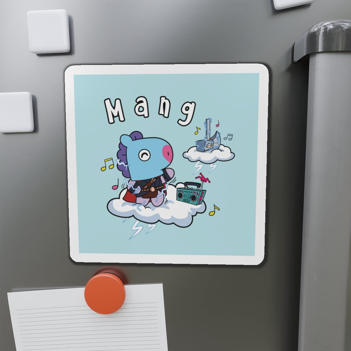 BT21 Mang Blue Magnet