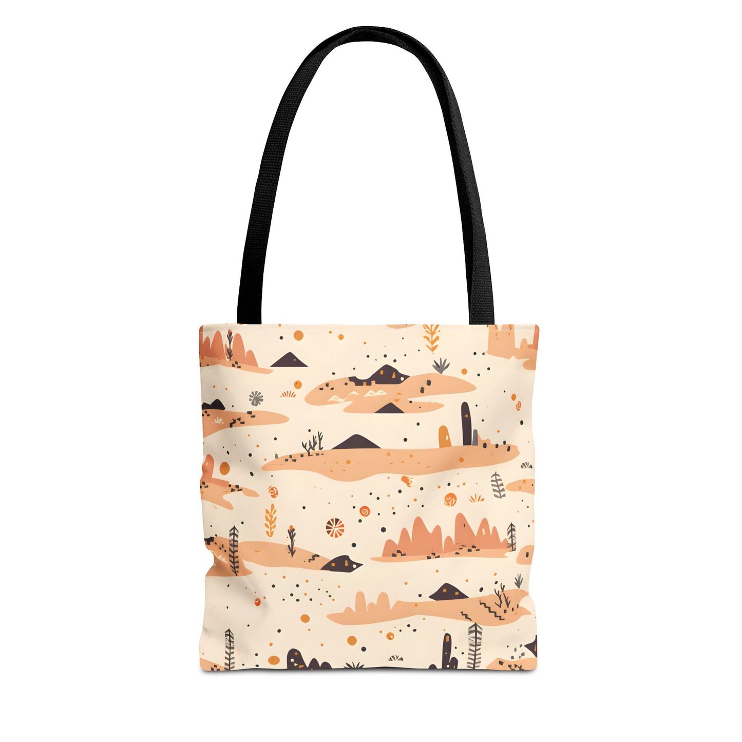 Desert Pattern Tote Bag Design 1