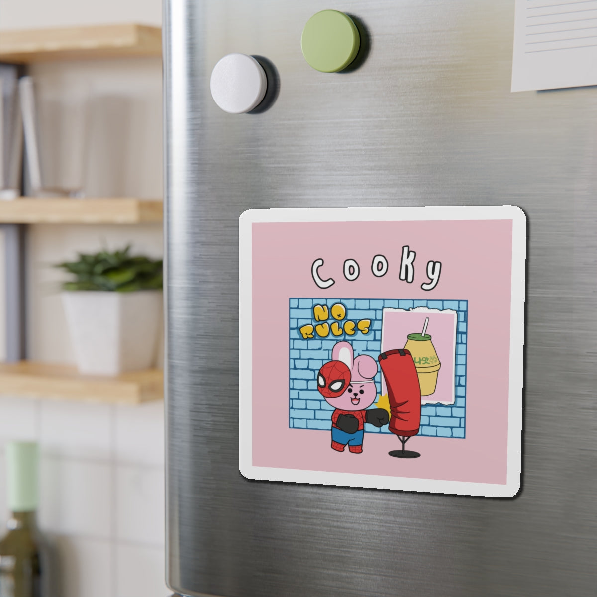 BT21 Cooky Pink Magnet