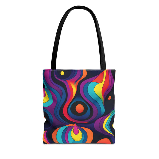 Retro Pattern Tote Bag Design 6