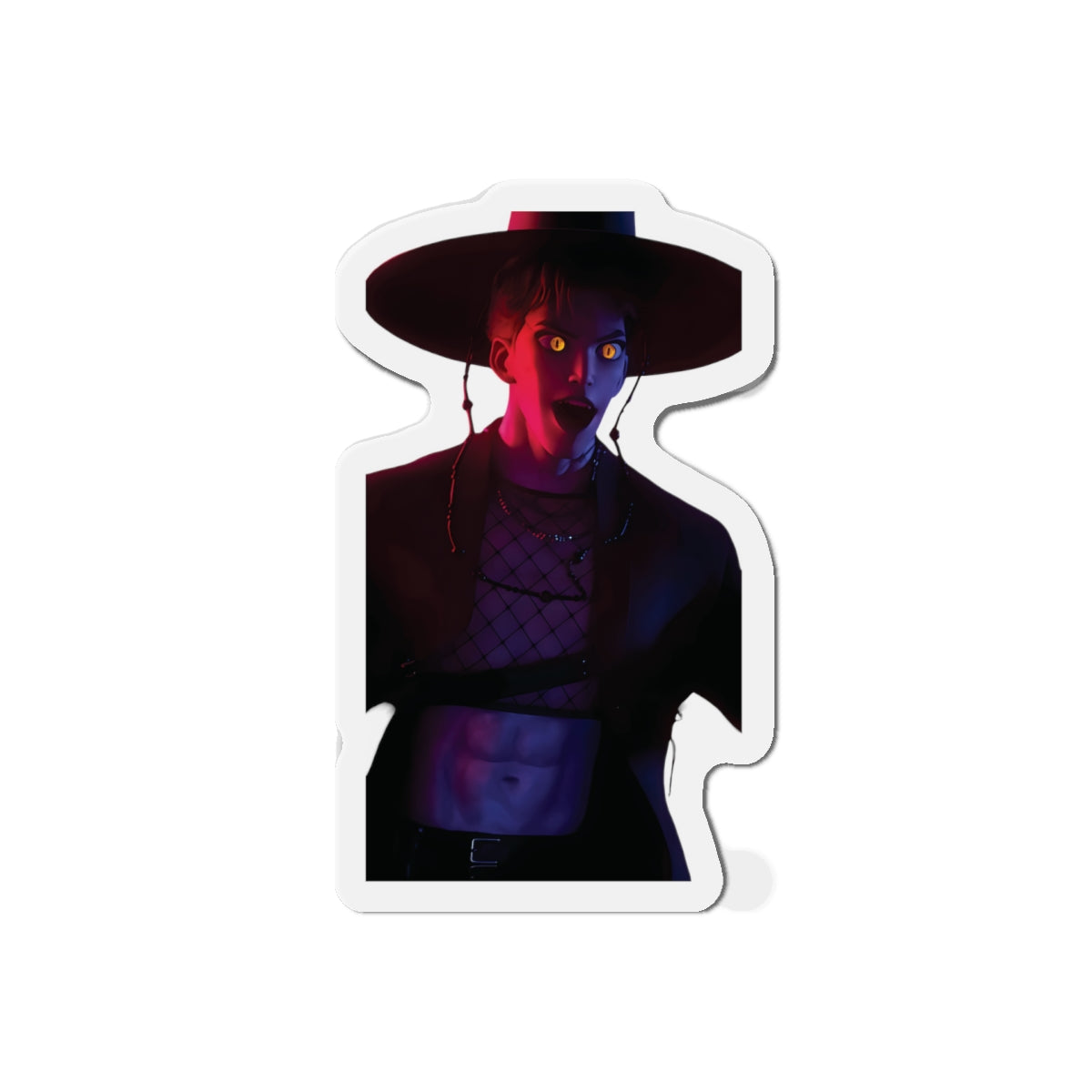 Kpop Demon Hunters Saja Boys Abby Saja Demon Form Magnet