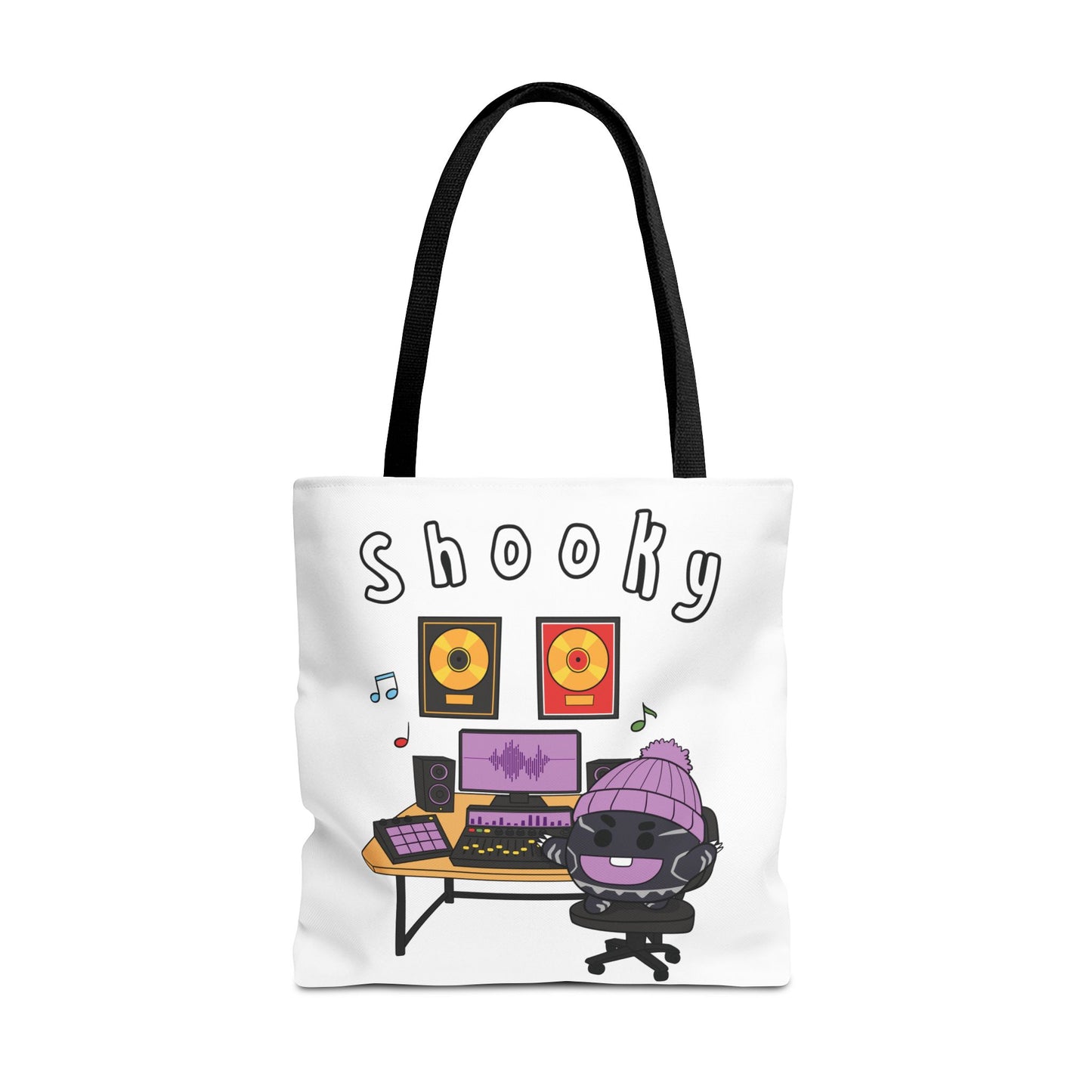 BT21 Shooky White Tote Bag Single Design