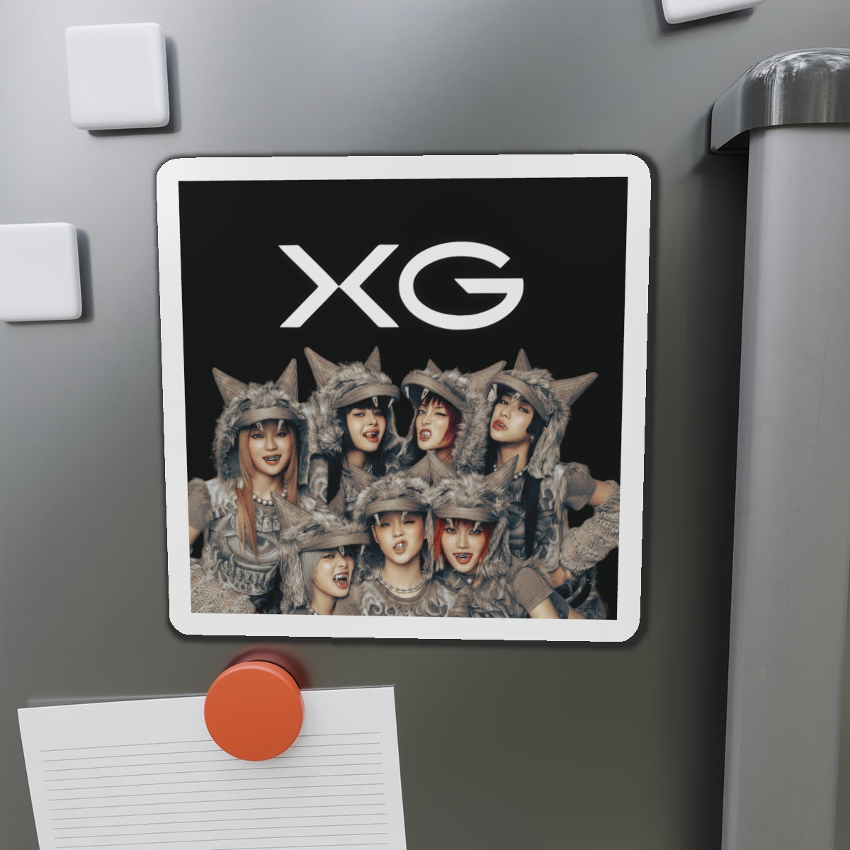 Black BG XG Woke Up Magnet 1